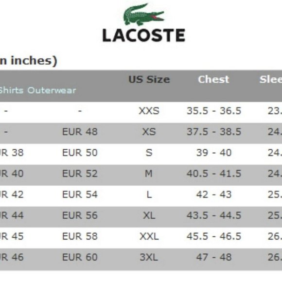 Lacoste Button Front L Blue Striped Long Sleeve - Picture 8 of 8